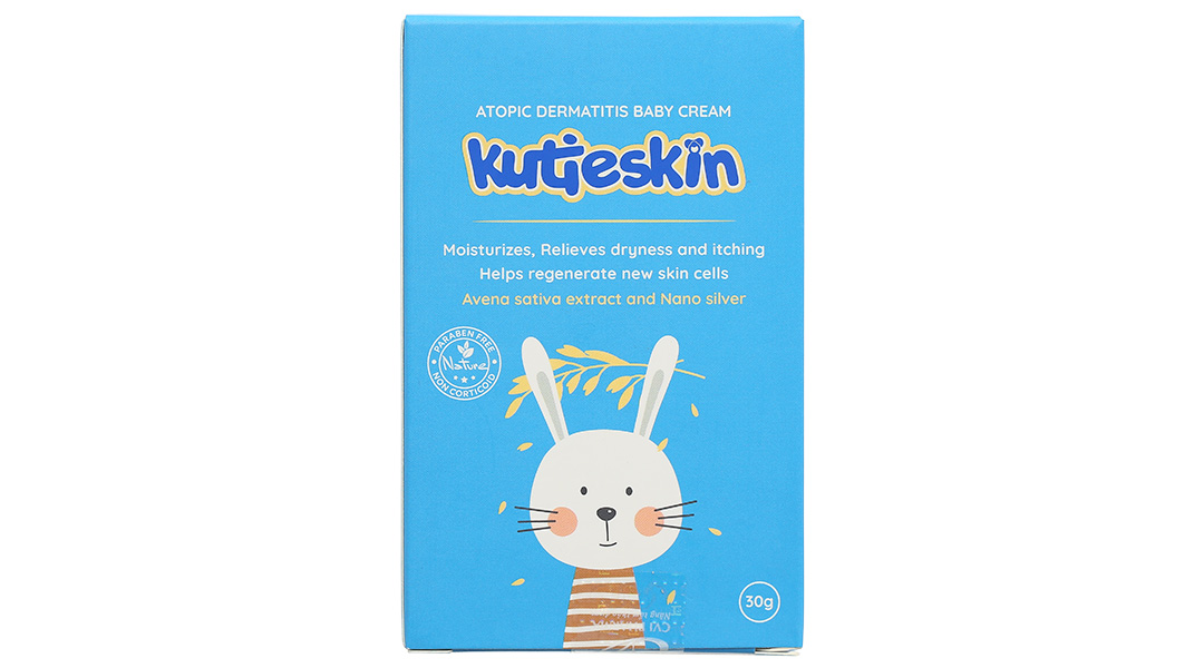 Kem bôi Kutieskin trị chàm sữa, dưỡng ẩm cho bé tuýp 30g - 11